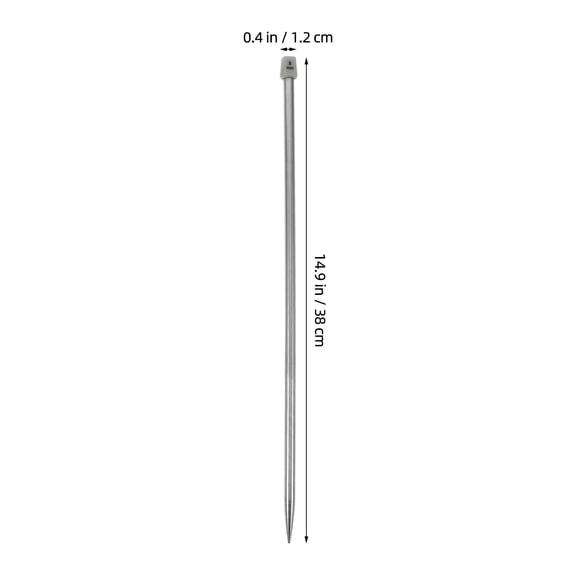 GAXIRE 11-Pair Knitting Needle Set with Carrying Case, Lightweight and for Knitting and Crochet Projects