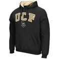 thumbnail image 2 of Men's Colosseum Black UCF Knights Arch & Logo 3.0 Pullover Hoodie, 2 of 3