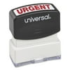 Universal - Stamp - pre-inked - red - stock text - URGENT - 1.7 in x 0.55 in