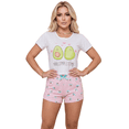 thumbnail image 1 of Ropa Para Dormir Mujer Verano Short + Blusa Fresca Pijama Fresca, 1 of 5