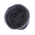 thumbnail image 3 of 1 Pieza de Lana de Lana Suave de 10 Materiales Artesanales de Gris oscuro Zulema Wool Roving, 3 of 5