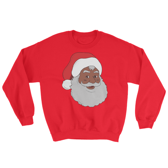 Black Santa Unisex Sweatshirt