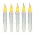 thumbnail image 1 of Outdoor Christmas Lights Battery Operated 5Pcs Battery Operated Flameless Led Taper Candles Lights Indoor Christmas Lights Battery Operated Led Christmas Lights Battery Operated, 1 of 4