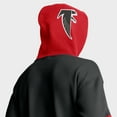 thumbnail image 7 of Men's Fanatics Black Atlanta Falcons Helmet Retro Pullover Hoodie, 7 of 7