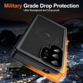 thumbnail image 4 of Funda de piel GOLDJU para Samsung Galaxy S24 Ultra, 6,8 pulgadas, impermeable, 4 of 7