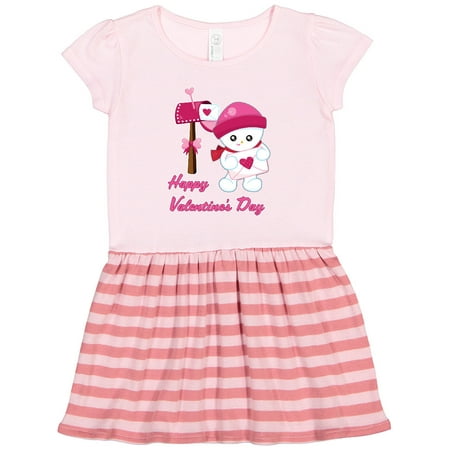 

Inktastic Happy Valentine s Day Gift Toddler Girl Dress