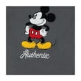 thumbnail image 5 of Disney Women's Sweatshirt, Classic Printed Patch Mickey Mouse Sweatshirt Slate Grey - S, 5 of 6