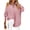 A Red, variant on Striped Button Down Shirts for Women Smocked Cuffed Trendy Blouse Causal Long Sleeve Tops with Pocket