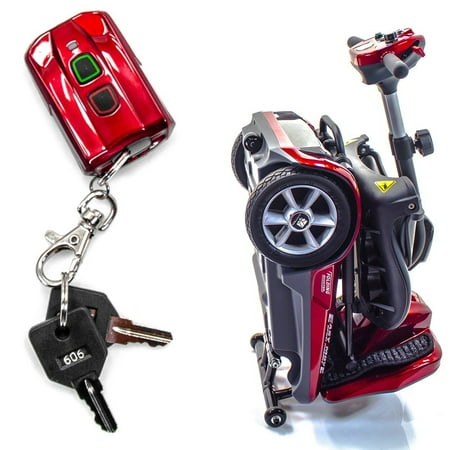 EV Rider Automatic FOLDING Scooter With Remote Lithium Power Mobility - SEA FOAM