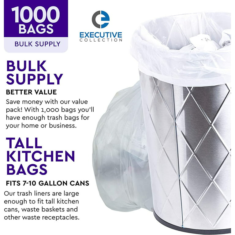 Garbage Bags Medium Size (Packs of 4 ) for Kitchen,Office Dustbin Bag Trash  Bag