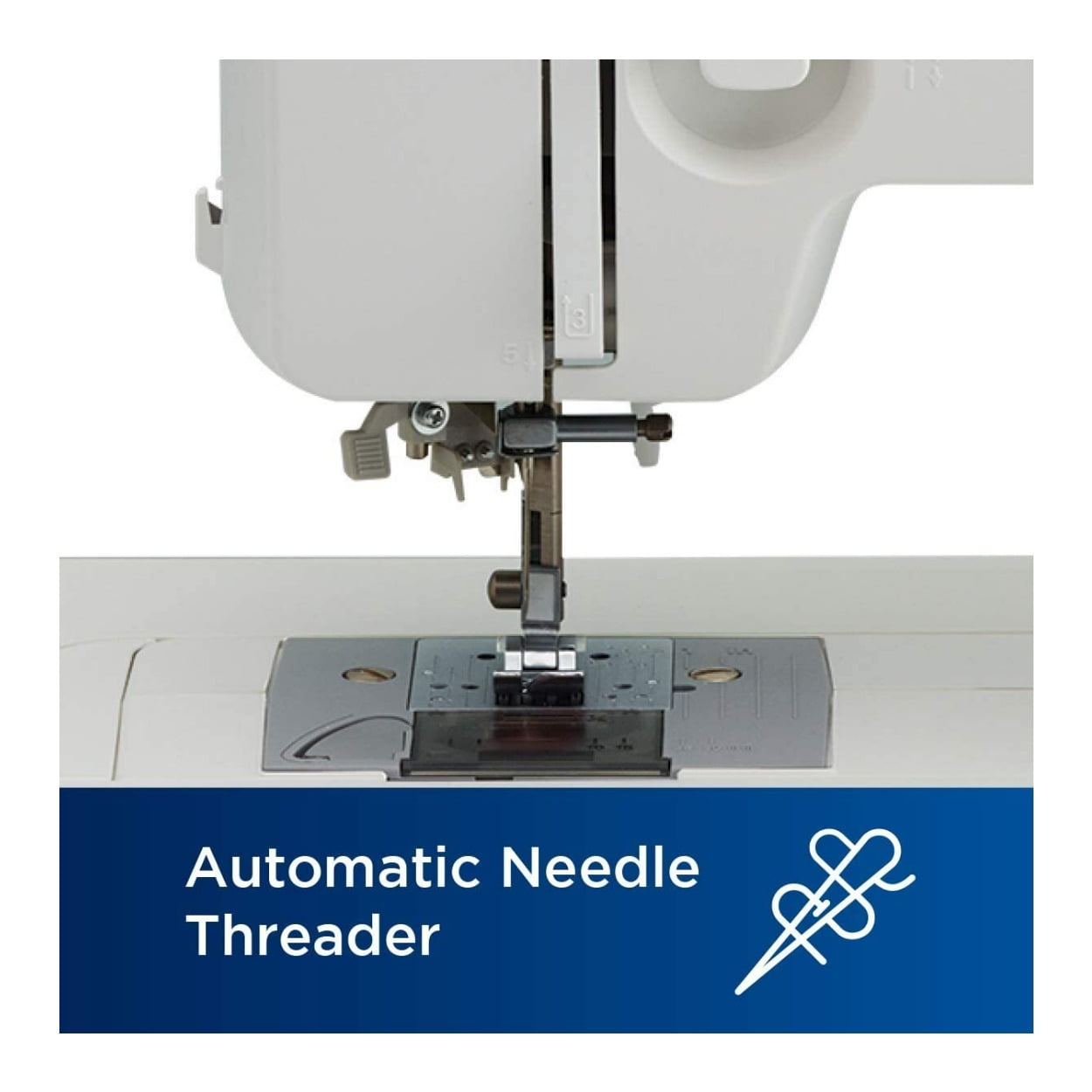 Brother XR3774 Wide Table Sewing and Quilting Machine Bundle with Hard Case and 6-Piece Thread (3 Items)