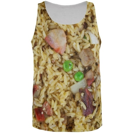 Pork Fried Rice Costume All Over Mens Tank Top Multi 3X-LG