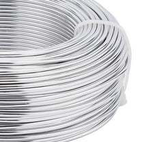 180 Feet 12 Gauge Silver Aluminum Wire Bendable Metal Sculpting Wire for Bonsai Trees Floral Home Decors and Other Arts Crafts Making