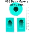 thumbnail image 2 of Berry Maker Silicone Molds (set of 3) by WSA, 2 of 5