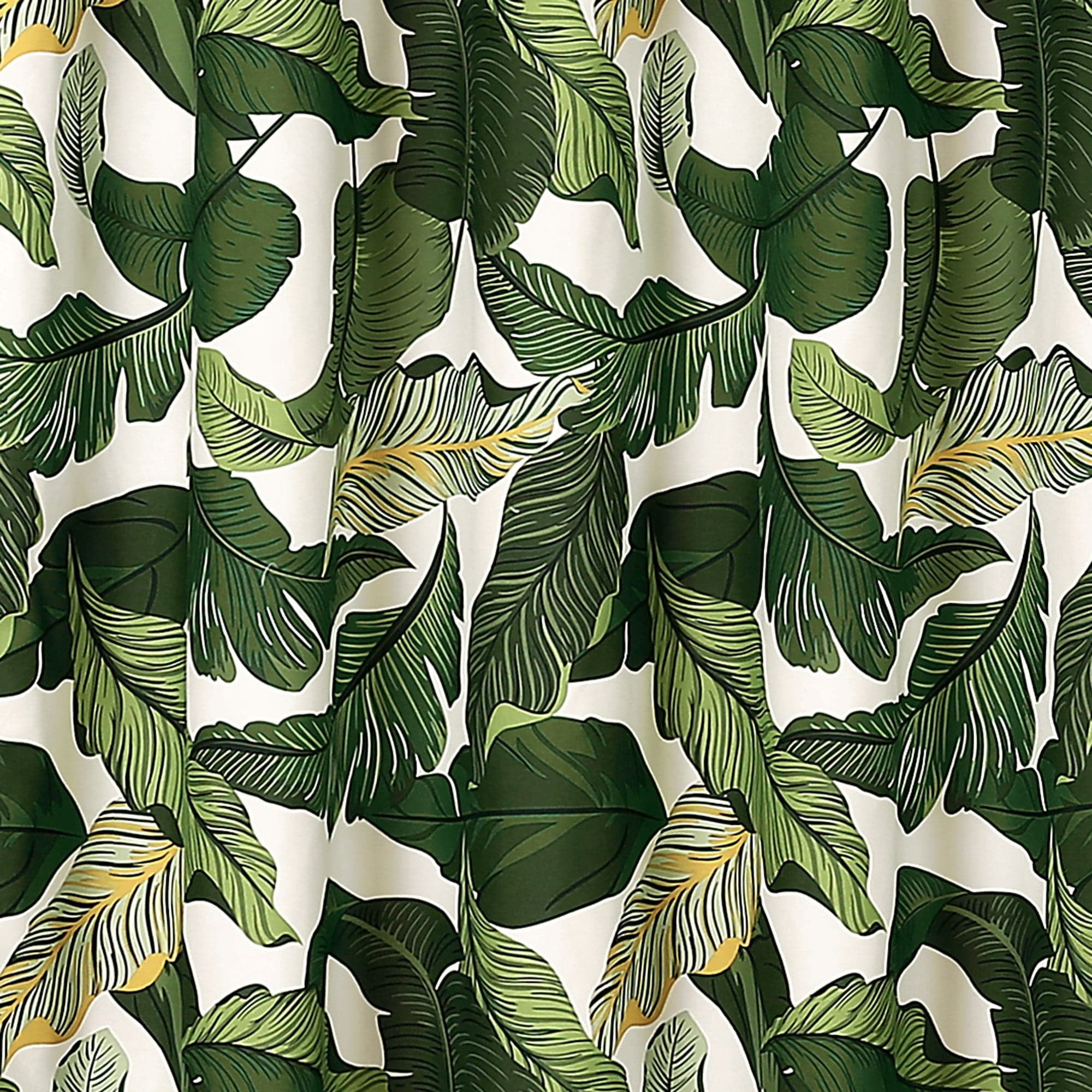 Lush Decor Tropical Paradise Shower Curtain Navy/Blue Single 72x72