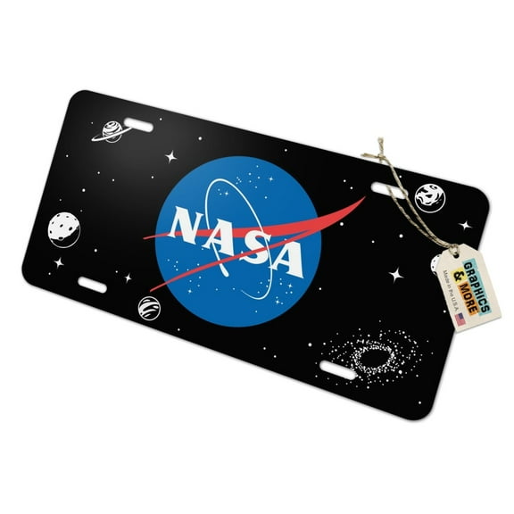 NASA Official Meatball Logo Novelty Metal Vanity Tag License Plate