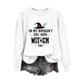 thumbnail image 1 of Heisall Womens Hoodies Halloween Print Long Sleeve Loose Casual Crew Neck Sweatshirts 2025 New Arrival Fashion Style, 1 of 3