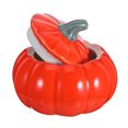 thumbnail image 1 of Bol de cerámica con forma de calabaza, bol para hornear postres con tapa, bol para cocinar al vapor, 1 of 5
