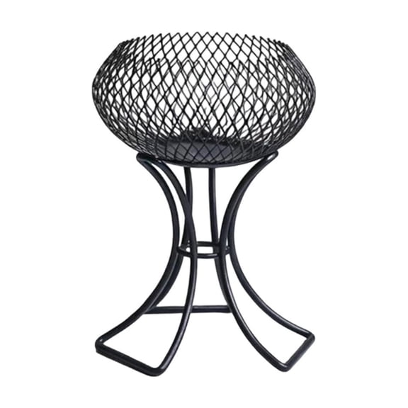 Leodye 1PCS Wrought Iron Candle Lantern Holders, Romantic Tabletop Candle Stand, Warm Ambient Home Decor Accent -4.25x6.06in