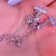 thumbnail image 6 of 2Pcs Layering Necklace Clasp White Gold Plated Multi Strand Triple Double Layered Necklaces Clasps Connectors Separator with Adjustable Chain for Stackable Necklace DIY Jewelry Making, 6 of 9