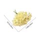 thumbnail image 3 of Decoración del hogar, 5 palos de atar hortensias flores de simulación begonias flores hechas a mano bricolaje material de flores de simulación flores falsas lugar de la boda arreglo floral tierras beg, 3 of 6