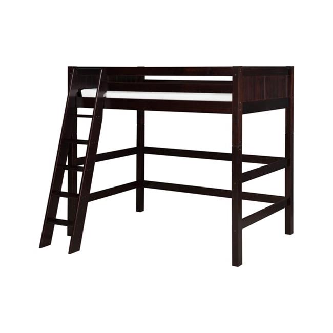 Camaflexi C622Cp High Loft Bed Panel Headboard Cappuccino Finish Twin