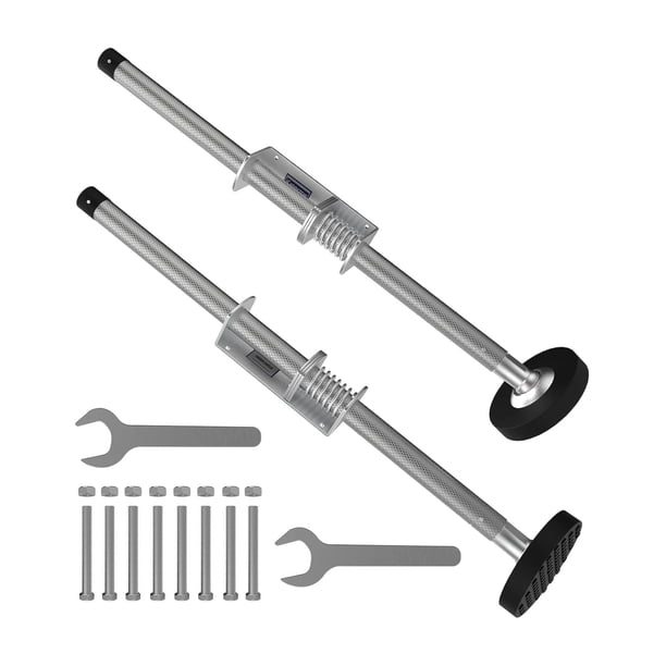 2 piezas Niveladores de escalera Patas de escalera extensibles Plataforma estable a nivel del suelo con 50 centímetros