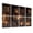Color 2, variant on 8 Pack Art Acoustic Panels Sound Absorbing Rustic Library Soft Lighting Warm Tones Polished Wood Decorative Soundproof Wall Panels Self Adhesive for Nursery Game Room Bedroom 48"x32"