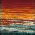 thumbnail image 2 of Dascher, Dennis  26x26 White Modern Wood Framed Museum Art Print Titled - Summer Sunset, 2 of 4