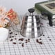 thumbnail image 2 of Cafetera de acero inoxidable de 1,2 L, tetera de goteo con cuello de cisne, tetera de boca larga con termómetro, 2 of 10