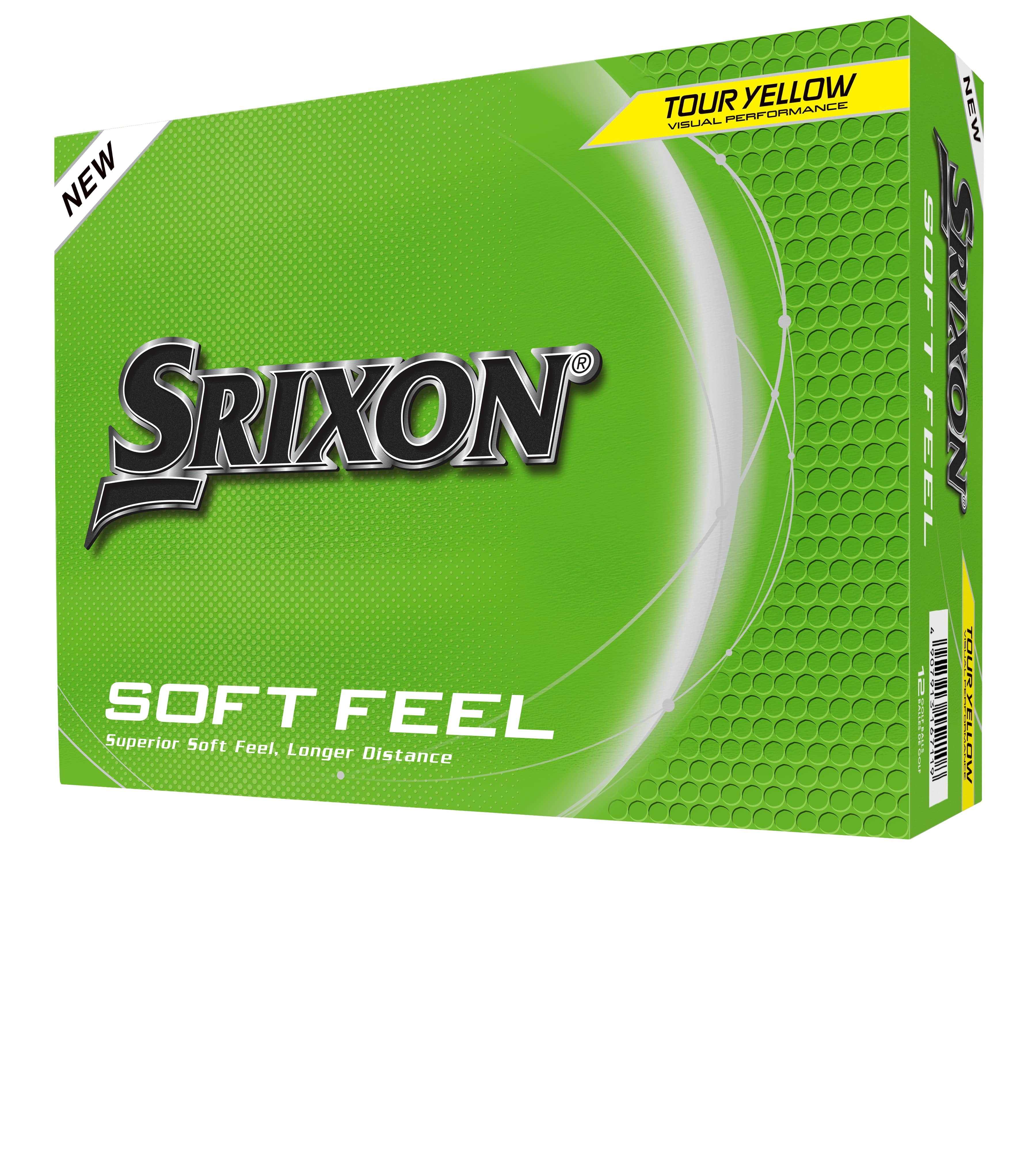 Srixon Soft Feel Golf Balls 1-Dozen Yellow