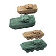 thumbnail image 1 of Kit de 4 modelos de vehículos a escala 1:144, ideal como regalo de simulación, juguetes de construcción. Estilo D, 1 of 9