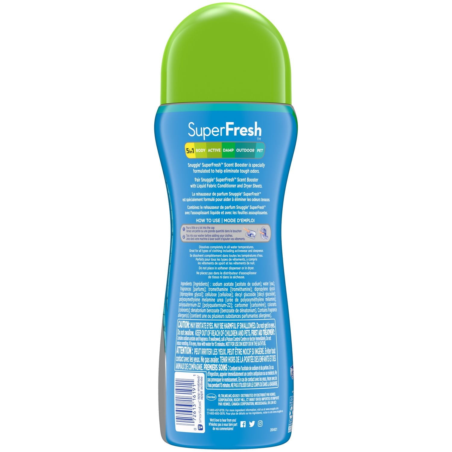 Snuggle SuperFresh In-Wash Scent Booster Original 538 g