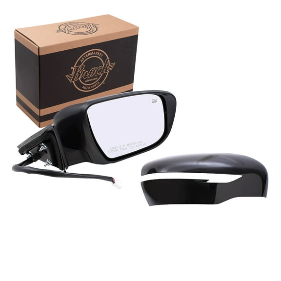 Brock Power Mirror for 2014-2016 Rogue US Built  Korea Built Camera Turn Signal Indicator Heated