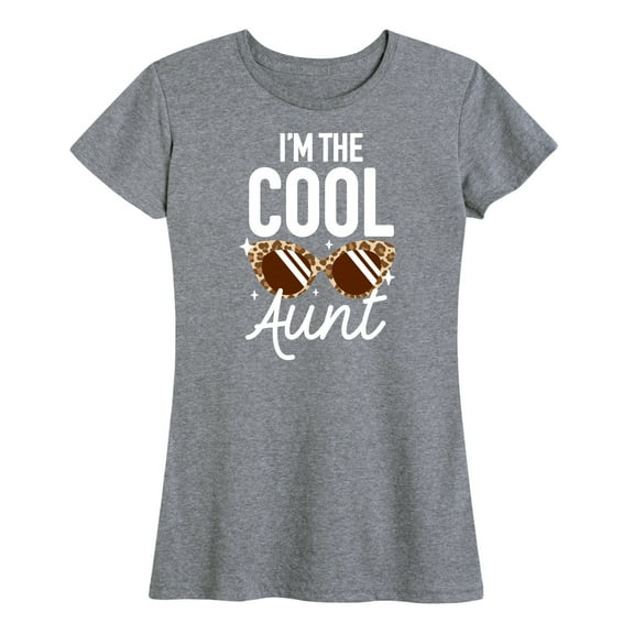 Instant Message - I'm The Cool Aunt - Women's Short Sleeve Graphic T-Shirt