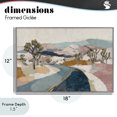 thumbnail image 4 of Stupell Industries Southwestern Desert Highway Through Joshua Trees Gray Framed Giclee Art, 18 x 12, by Chromatic Storm Studio, 4 of 8