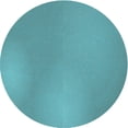 thumbnail image 1 of Ahgly Company Tapis Rond Lavable en Machine Intérieur Transitionnel Turquoise Bleu Vif, 3 Pieds Rond, 1 of 7