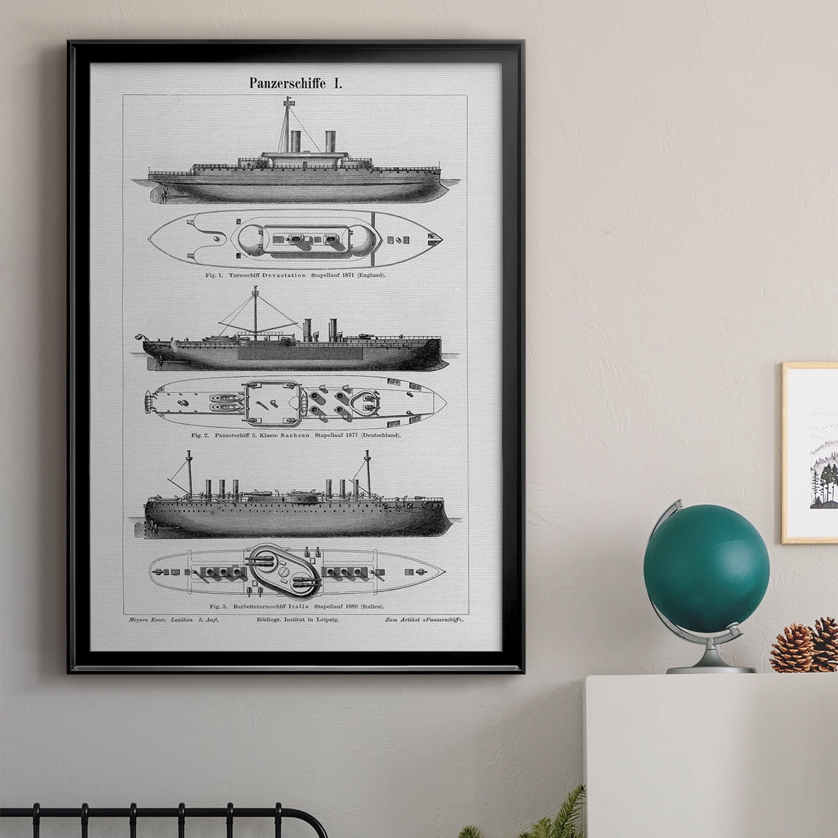 Industrial Ship Premium Classic Framed Print - Ready to Hang
