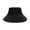 Black, variant on Odeerbi Bucket Hat For Men Women Trendy Solid Color Double Sided With Windproof Cord Cap Sun Hat Blue