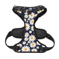 thumbnail image 5 of Lsque Daisy Floral Dog Harness, No-Pull Pet Harness with 2 Leash Clips, Adjustable Soft Padded Dog Vest with Easy Control Handle for Large Dogs-Medium, 5 of 9