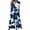 Navy#2, variant on Wiicoznt Sundresses for Women 2025 Loose Floral Printing Round Neck Short Sleeves Maxi Dress Summer Casual Flowy Beach Dress