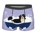 thumbnail image 3 of Haiem Bernese Mountain Dog Sitting Bath Tub Men's Boxer Briefs, Every Day Comfort Stretch Cotton Moisture-Wicking Underwear-Small, 3 of 8