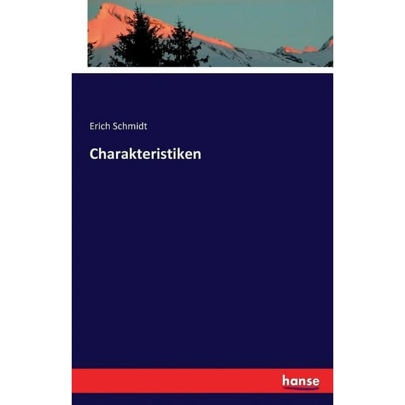 Charakteristiken (Paperback)