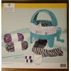 Hello Hobby Knitting Machine Aqua Includes 2 Colors Yarn, Crochet Needle, Knitting Needle