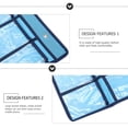 thumbnail image 3 of KAKOWELY Bolsa Colgante Multifuncional Azul De Tela No Tejida Con 4 Para Celulares, 3 of 6