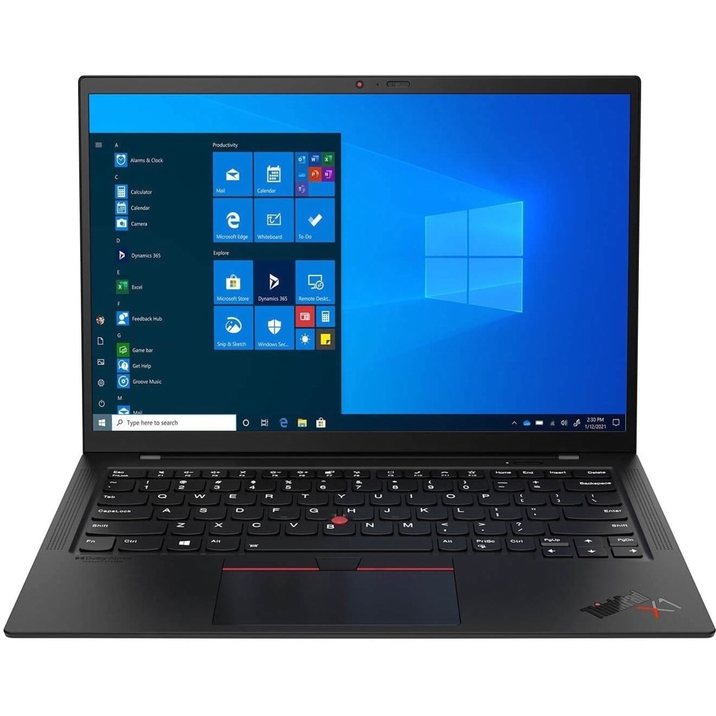 Lenovo ThinkPad X1 Carbon Gen 9 20XW00AAUS 14