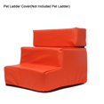 thumbnail image 2 of Pet Ladder Cover Detachable Comfortable Faux Leather Non-slip Dog Ramp Stairs Case for Puppy, 2 of 9