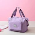 thumbnail image 2 of Bolsa de viaje para mujer, bolsa de hombro deportiva separada para ropa seca y húmeda, bolsa de almacenamiento plegable, bolsa de gimnasio, bolsa de equipaje impermeable para hombres, 2 of 5