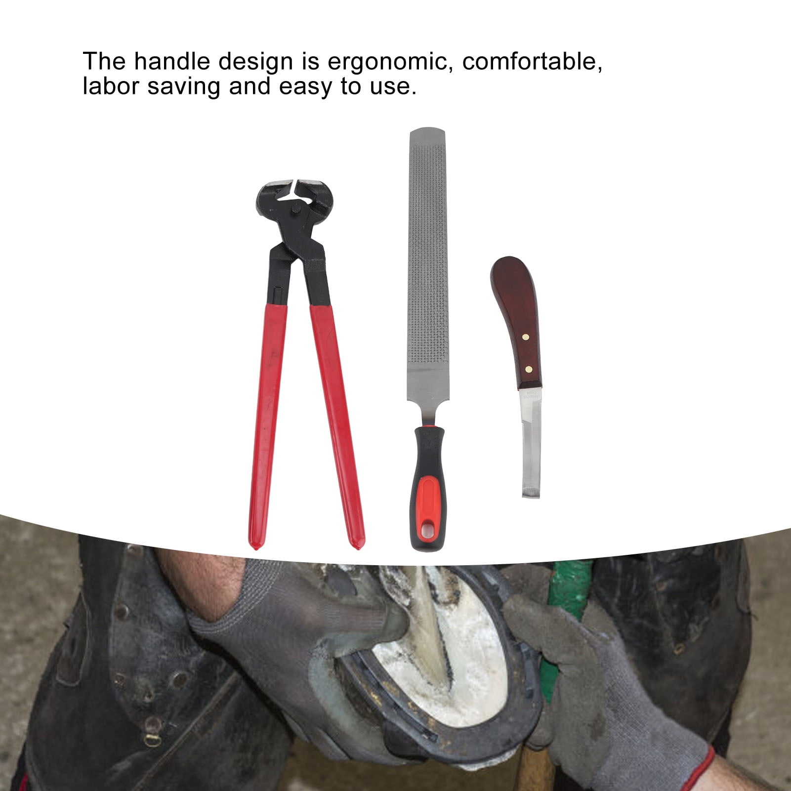 Kit De 7 Outils Professionnels Pour Maréchal-Ferrant - SN Equine, Neuf
