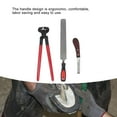 thumbnail image 3 of Kit de herramientas de reparación de pezuñas kit de herramientas para recortar pezuñas de herrador de caballos lima de doble cara de alta dureza para granja ANGGREK Otros, 3 of 8